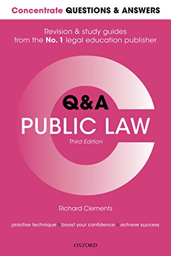 Concentrate Questions and Answers Public Law: Law Q&A Revision and Study Guide (Concentrate Questions & Answers) (English Edition)