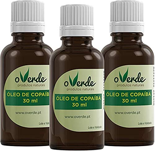 Copaiba Oil (100% Extracted from Amazon Rainforest) (Pack 3X 30ml)