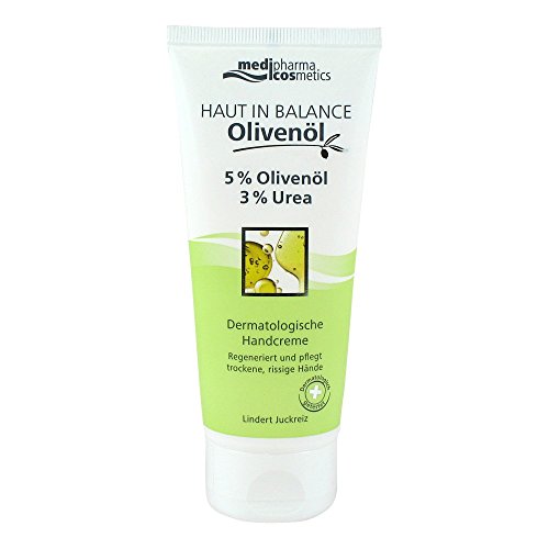 Crema de manos de aceite de oliva de HautIn Balance, 5 % 100 ml