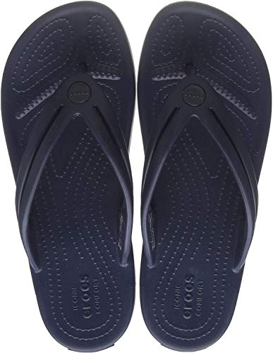 Crocs Crocband Flip, Chanclas Unisex-Adult, Blue Navy, 41/42 EU