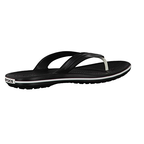 Crocs Crocband Flip, Chanclas Unisex-Adult, Nero Black 001, 42/43 EU