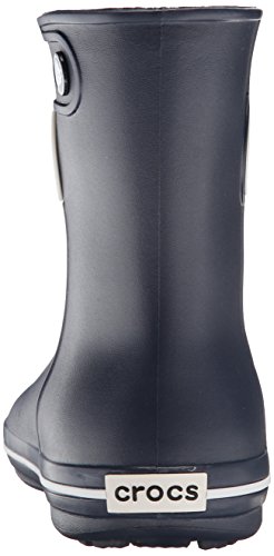 Crocs Jaunt Shorty Boot, Botas de Agua para Mujer, Azul (Navy), 36/37 EU