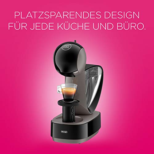 De'Longhi Dolce Gusto Infinissima EDG260.G - Cafetera de cápsulas, 15 bares de presión, color gris