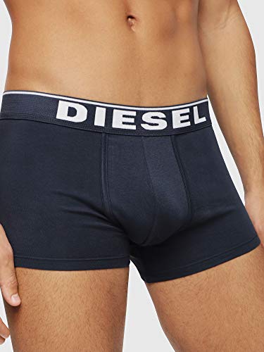 Diesel UMBX-DAMIENTHREEPACK, Calzoncillo para Hombre, Multicolor (Dark Grey Melange/Black/Bright White E4125/0jkkb), L, Pack de 3