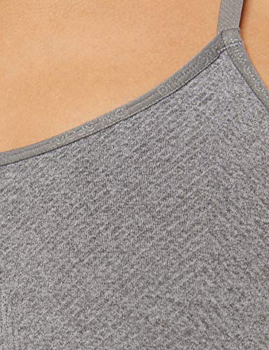 Dim BRASSIÈRE MAINTIEN LÉGER Sans Couture Sujetador Deportivo, Gris (Gris Galet Chiné 8yf), S para Mujer