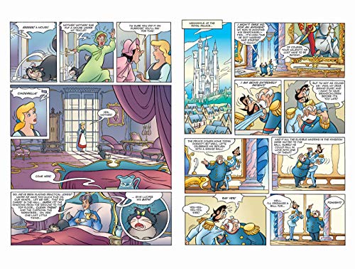 DISNEY CINDERELLA STORY OF MOVIES IN COMICS HC