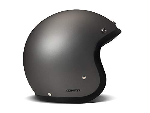 DMD - Casco de Moto Unisex Gris Mate Medium Grigio Opaco