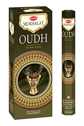 Dobladillo mukalat Oudh (nueva serie) varillas de incienso 120 ct EE. UU.