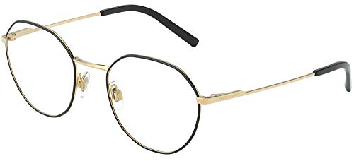 Dolce & Gabbana Gafas de Vista SLIM DG 1324 BLACK GOLD 52/21/140 hombre