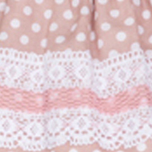 DOLCE PETIT - Vestido NIÑA Niñas Color: Maquillaje Talla: 12