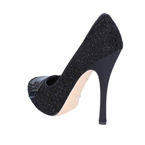 DSQUARED Zapatos de salón Mujer Textil Negro 40 EU