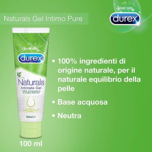 Durex Lubricante Naturals Intimate - 100 ml