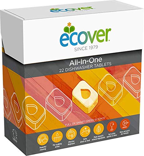 Ecover Lavavajilla Maq All-In-One Ecover 65 Tab - 300 g