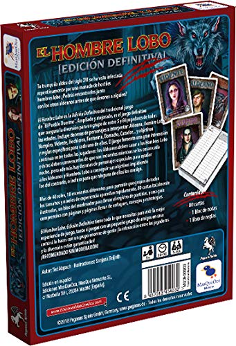 Ediciones MasQueoca - El Hombre Lobo Edicion Definitiva - Ultimate Werewolf (Español)