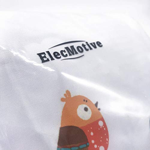 ElecMotive 3 Piezas Babero con Mangas EVA Impermeable Babero de Manga larga Niños Niñas 6-36 Meses