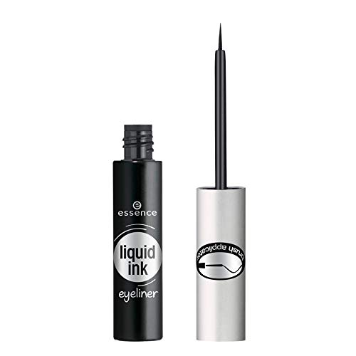 Essence - delineador de ojos liquid ink eyeliner waterproof - negro.