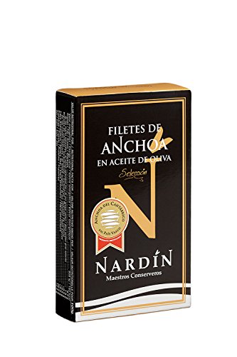 Filetes de anchoa en aceite de oliva 100g Selección Nardin