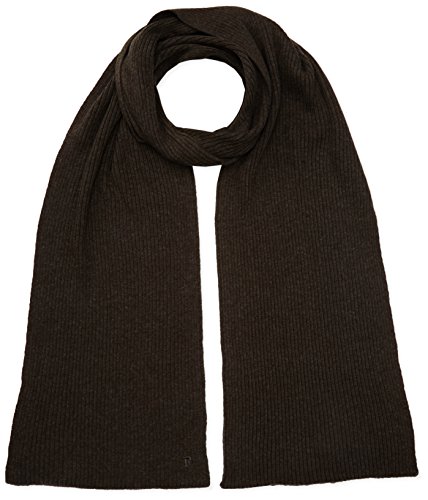 French Connection Ribbed Scarf, Bufanda para Hombre, Gris (Cast Iron), Talla única