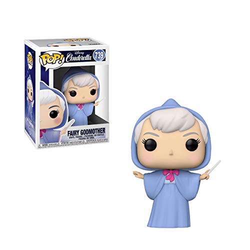 Funko Pop! Movies: Cinderella- Fairy Godmother, Multicolor, Estándar