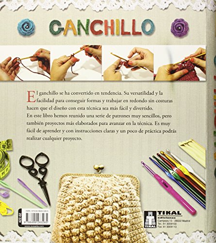 Ganchillo. Técnicas y proyectos (Taller de manualidades)