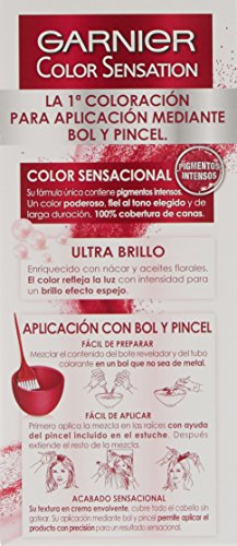 Garnier Color Sensation - Tinte Permanente Ultra Negro 1.0, disponible en más de 20 tonos