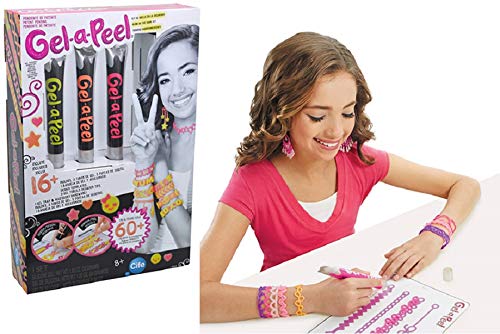 Gel-a-Peel - Set de Accesorios Brilla en la Oscuridad, CREA Tus Accesorios de Gel (Cife 40765)