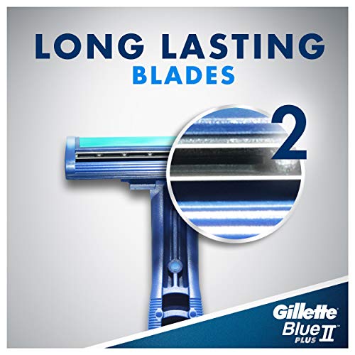 Gillette Blue II Cuchilla de Afeitar Desechable - 5 unidades