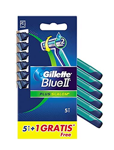 Gillette Gillette Blue Ii Plus Slalom Maquinilla 6 Unidades 600 g