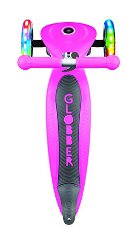 Globbber Primo Foldable Lights - Patinete con Ruedas Luminosas, Talla única