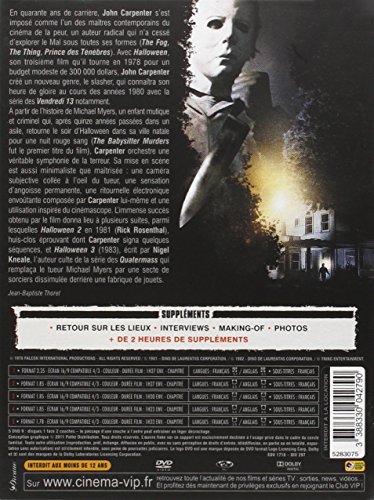 Halloween - La saga : Les Films 1 à 5 [Francia] [DVD]