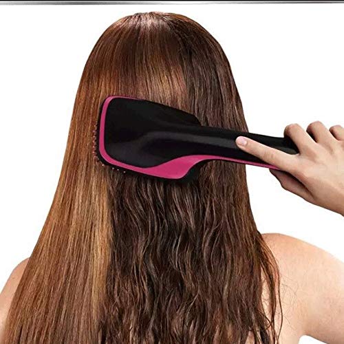 Hammer Cepillo, de múltiples funciones eléctrico Secador de pelo peine, dos en uno Secador de pelo, húmedo y en seco Secadora Negativo Ion peine del pelo, conveniente for el cuidado del cabello largo,