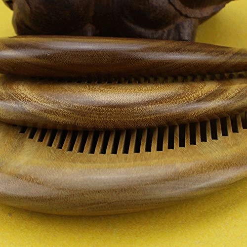 Hammer Peine, Hecho a Mano for no-estática Peine de Madera Natural, propicio Ondulada rizada Recta seco Mojado Grueso o Fino Pelo, Conveniente for los Hombres y Las Mujeres el Cuidado del Cabello