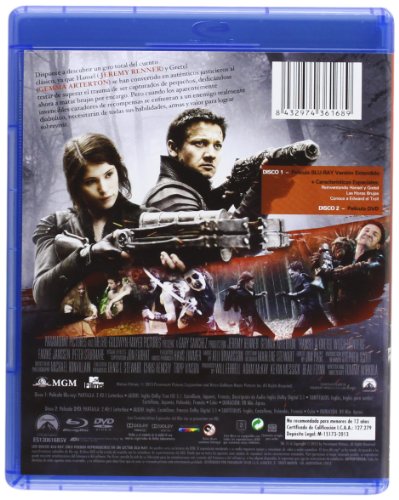 Hansel & Gretel - Versión Extendida (DVD + BD) [Blu-ray]