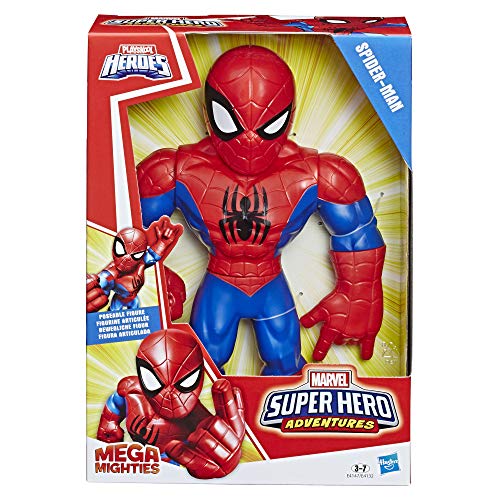 Hasbro Playskool Heroes Mega Mighties Avengers Mega Spider Man, Multicolor, E4147ES0