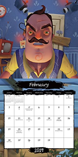 Hello Neighbor 2019 Calendar