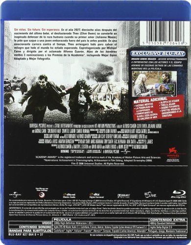 Hijos de los hombres (Children of men) [Blu-ray]