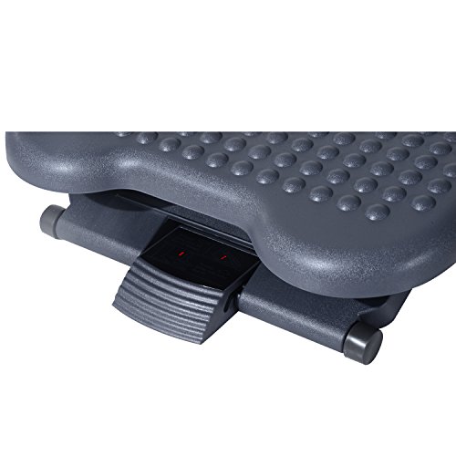 HOMCOM Reposapies de Oficina Ajustable Ergonomico Escritorio Oficina Soporte para Pies Reposapies Ajustable Ergonomico para Escritorio Oficina Soporte para Pies Nuevo