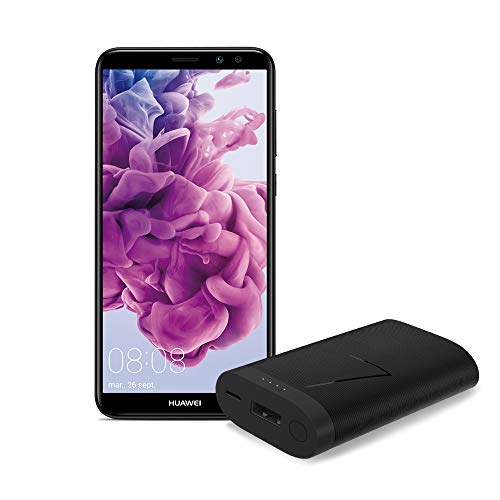 Huawei Mate 10 Lite - Pack de Power Bank (6700mAh) y smartphone de 5.9" (Octa-Core Kirin 659, RAM de 4 GB, 64 GB de memoria, cámara de 16 MP, Android 8.0) Negro [Exclusivo Amazon]