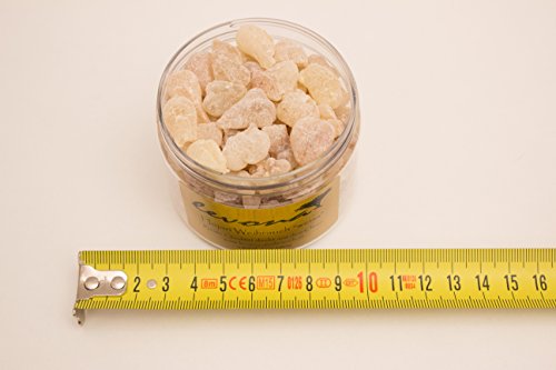 Incienso blanco Hojari de Omán, 100 g, Boswellia Sacra, incienso puro natural