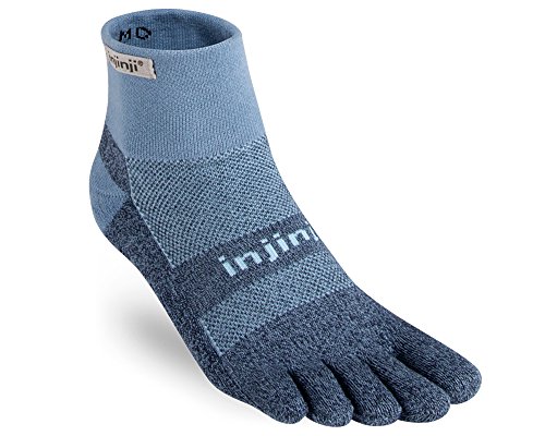 Injinji Trail Midweight Mini Crew Xtralife Powder Blue Size : 37-40