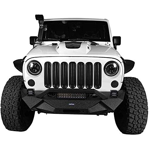 Inserciones de Malla para Parrilla Delantera, Protector Deflector con Clip para 2007-2015   , para Jeep Wrangler & Unlimited