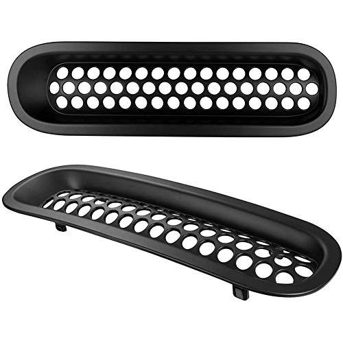 Inserciones de Malla para Parrilla Delantera, Protector Deflector con Clip para 2007-2015   , para Jeep Wrangler & Unlimited