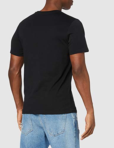 Jack & Jones Jjecorp Logo tee SS Crew Neck Noos Camiseta, Negro (Black Detail: Slim Fit), XX-Large para Hombre