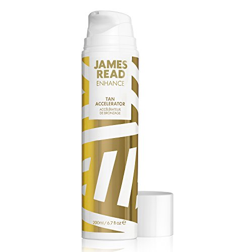 JAMES READ Acelerador del bronceado para cara y cuerpo 200ml Potenciador del bronceado que intensifica y prolonga el bronceado natural o artificial, fácil de aplicar apto para todo tipo de piel