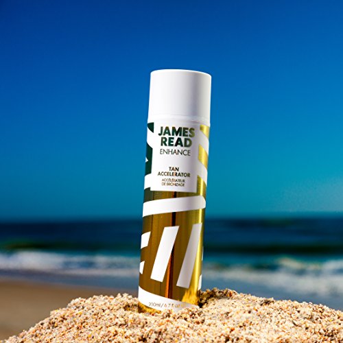 JAMES READ Acelerador del bronceado para cara y cuerpo 200ml Potenciador del bronceado que intensifica y prolonga el bronceado natural o artificial, fácil de aplicar apto para todo tipo de piel