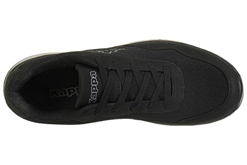 Kappa Follow OC, Zapatillas Unisex Adulto, Negro Black Grey 1116, 44 EU