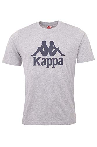 Kappa VEPPEL - Pack de 3 camisetas deportivas para hombre con cuello redondo y logo impreso para hombre - Camiseta de manga corta para deporte y ocio - Corte regular multicolor M