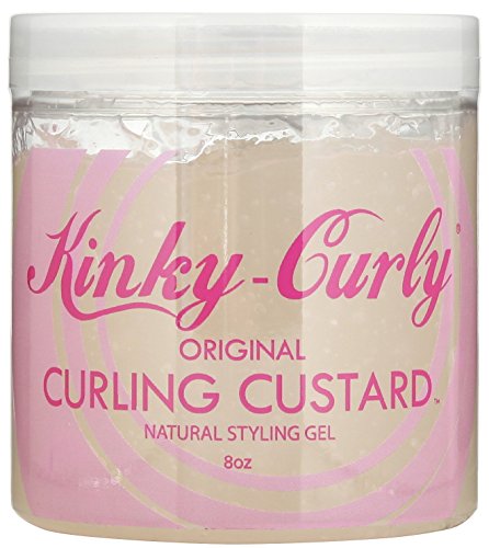 Kinky-Curly Original Curling Custard - Gel peinador para cabello, 225 g