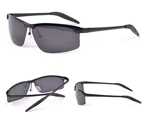 lanbao881 Gafas de Sol de Metal polarizadas para Hombres, Mujeres, Correr, Ciclismo, Pesca, Volar, Golf (Envío Gratis) GL@TZZP3192BB