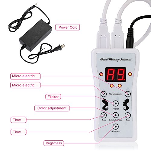 LED Photon Máscara Máquina del rejuvenecimiento de la piel del retiro del acné de la arruga de la máscara del fotón 7Colors De La Piel Blanqueamiento Facial Anti arrugas acné (2#)